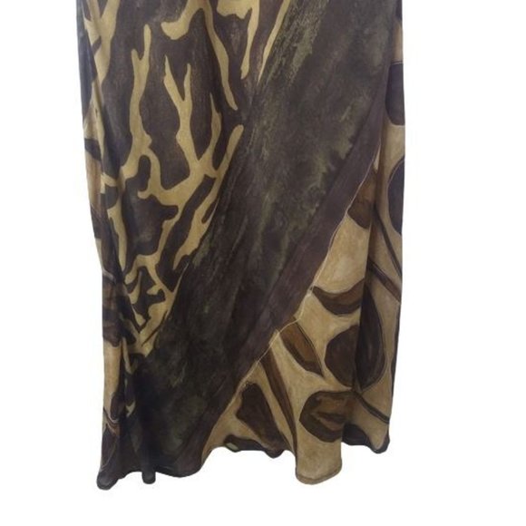 Vintage 70's PG Collections by Ginger Bort Animal Print Maxi Dress - Picture 3 of 7